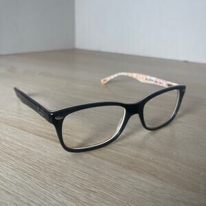 Ray-Ban RB5228 5014 Eyeglasses Black White and Red  53-17-140 Frames Only